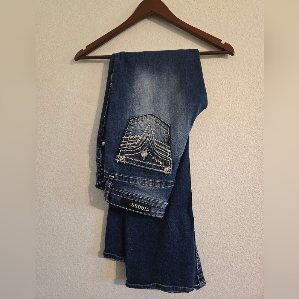 Vigoss Dark Blue Boot Cut Jeans